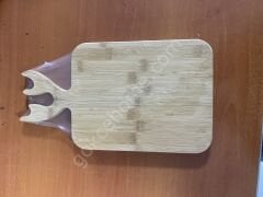 bambu sunum ve kesme tahtası dikdörtgen