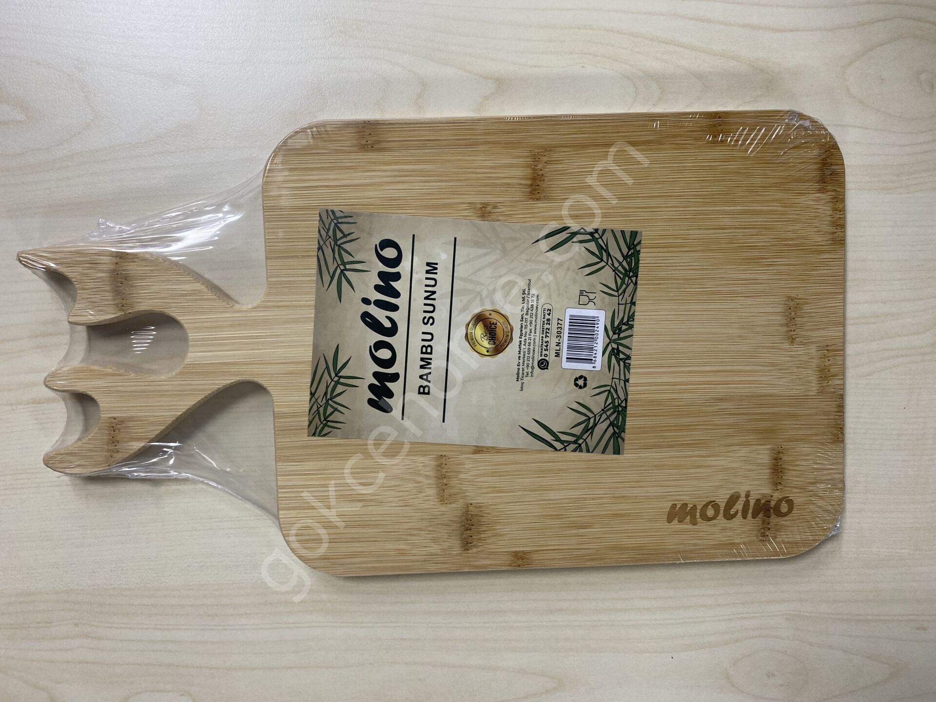 Geyikli Molino Bambu Sunum ve Kesme Tahtası