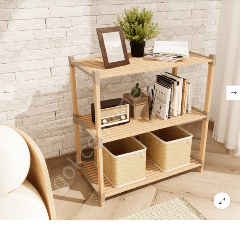 Fixwood Fix-2014-3 Çok Amaçlı 3'lü Raf