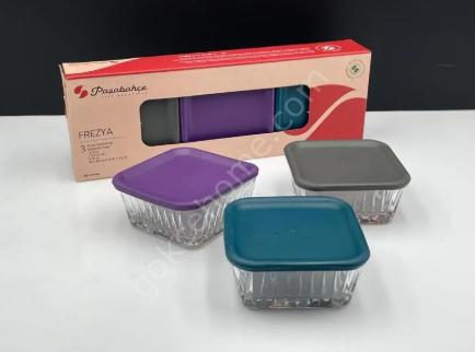 Paşabahçe Frezya 3 lü Saklama Kabı 225cc