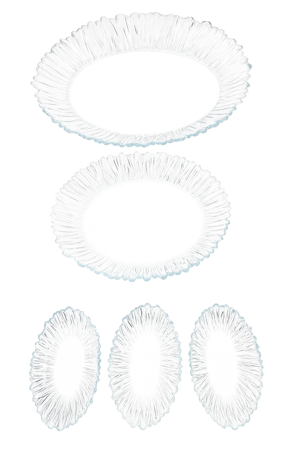 Paşabahçe Aurora 5 li Oval Tabak