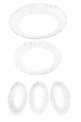 Paşabahçe Aurora 5 li Oval Tabak