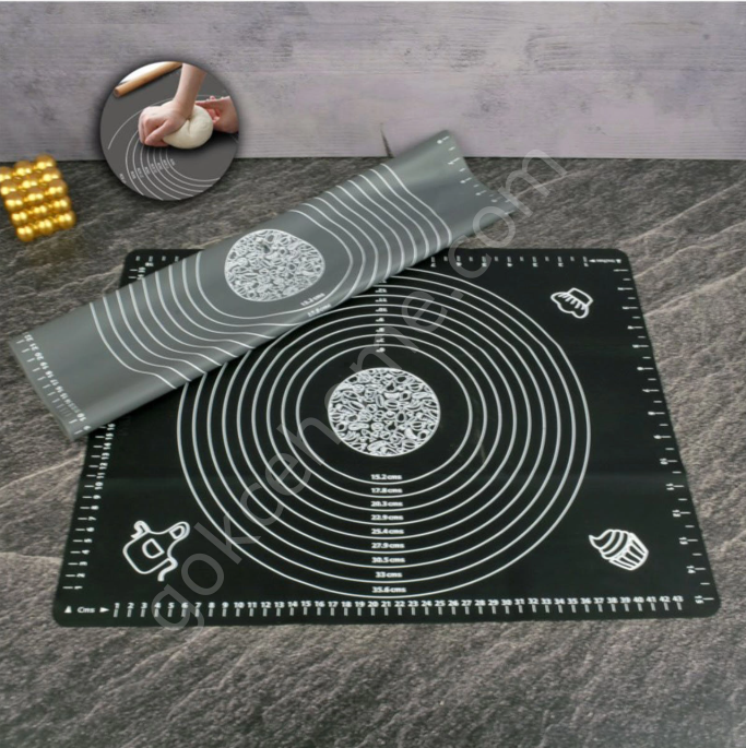 Silikon Hamur Açma Matı 40x45 cm2