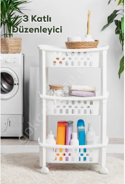 3 Katlı Organizer Raf
