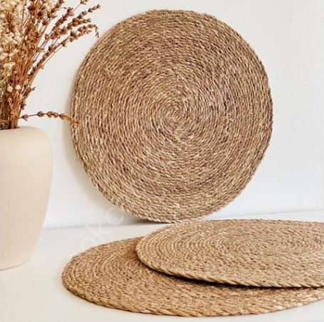 Dekoratif Hasır Supla 6'lı