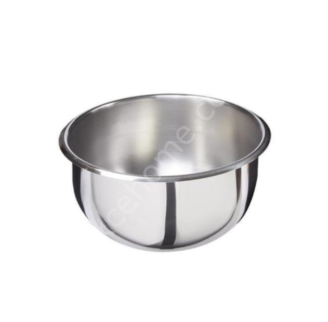 GRİ PASLANMAZ ÇELİK MAYONEZ VE MİKSER KABI 26\14