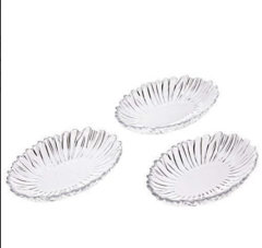 Paşabahçe Aurora 3'lü Oval Çerezlik