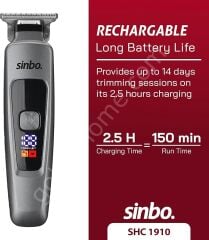 Sinbo Shc-1910 Sarjlı Profesyonel Saç Sakal Tıraş Makinesi