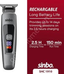 Sinbo Shc-1910 Sarjlı Profesyonel Saç Sakal Tıraş Makinesi