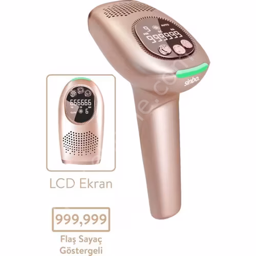 Sinbo Sel-6044 999.999 Atım Mor IPL Cihazı