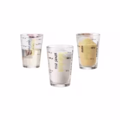 Paşabahçe 97420 3'lü 200 cc Arda Türkmen Ölçü Bardağı Seti